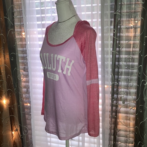 RAG WEAR BEACH HOODIE Women’s Jersey style Lightweight Cotton PINK  Med NWOT - Picture 2 of 7